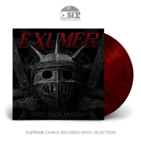 EXUMER · Death Mask Messiah | RED BLACK GALAXY LP (Thrash Metal Vinyl)