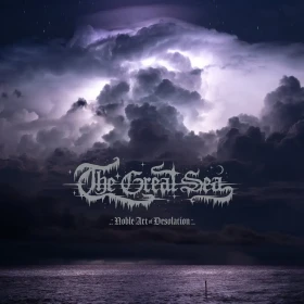 THE GREAT SEA · Noble Art Of Desolation | BLACK LP (Doom Metal/Black Metal Vinyl) · Picture 1