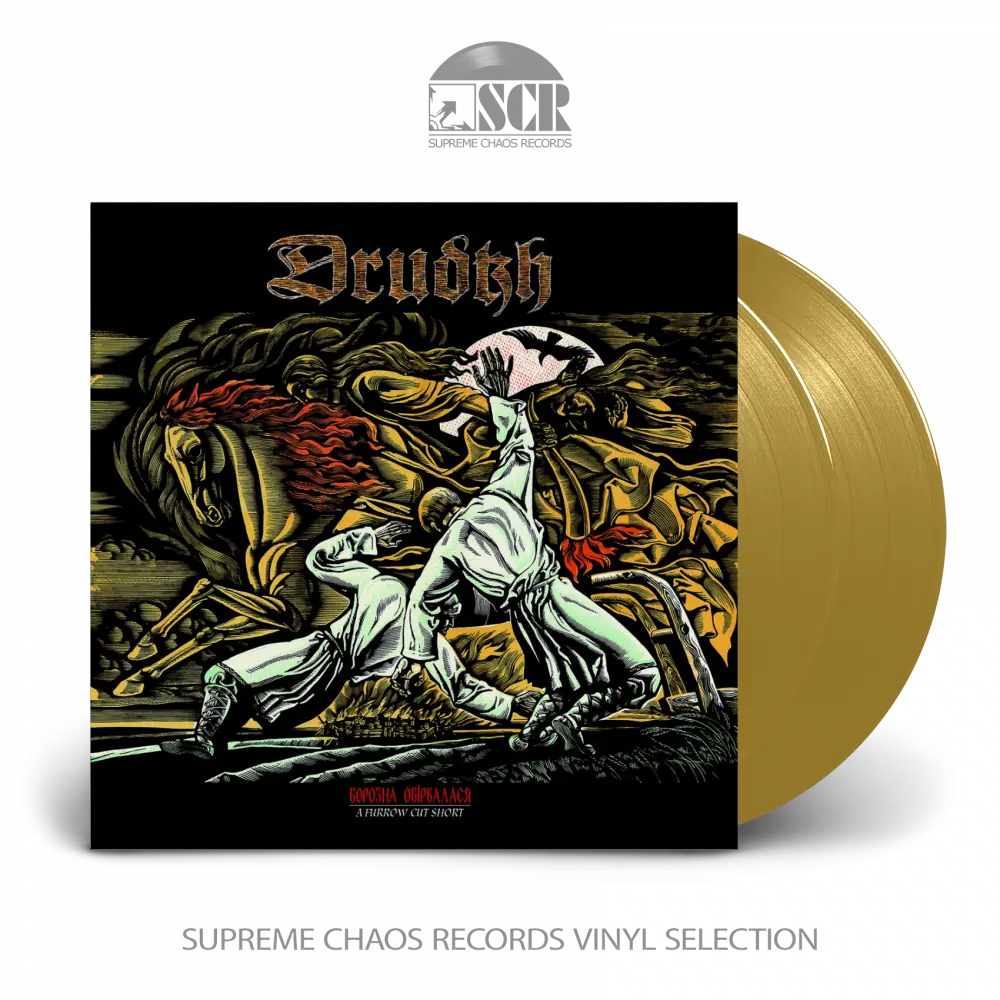 DRUDKH · A Furrow Cut Short | GOLD 2LP (Black Metal Vinyl)