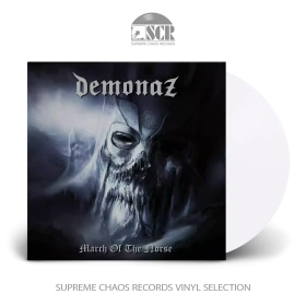 DEMONAZ · March Of The Norse | WHITE LP (Black Metal Vinyl)