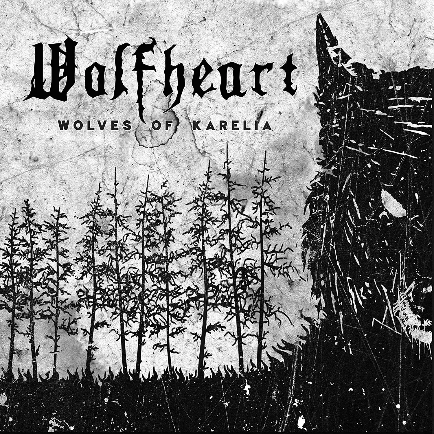 WOLFHEART · Wolves Of Karelia | BLACK LP (Death Metal Vinyl) · Picture 1