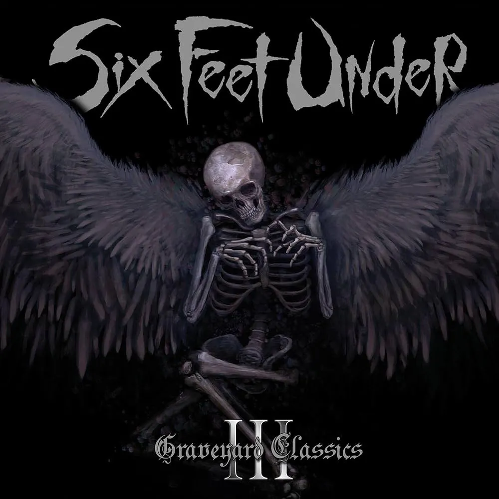 SIX FEET UNDER · Graveyard Classics III | WHITE/BLACK SPLATTER LP (Death Metal Vinyl) · Picture 1