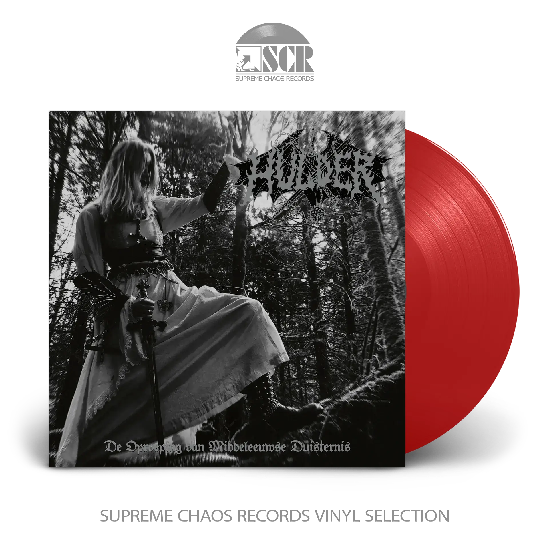 HULDER - De Oproeping Van Middeleeuwse Duisternis [RED LP] (Black Metal Vinyl)