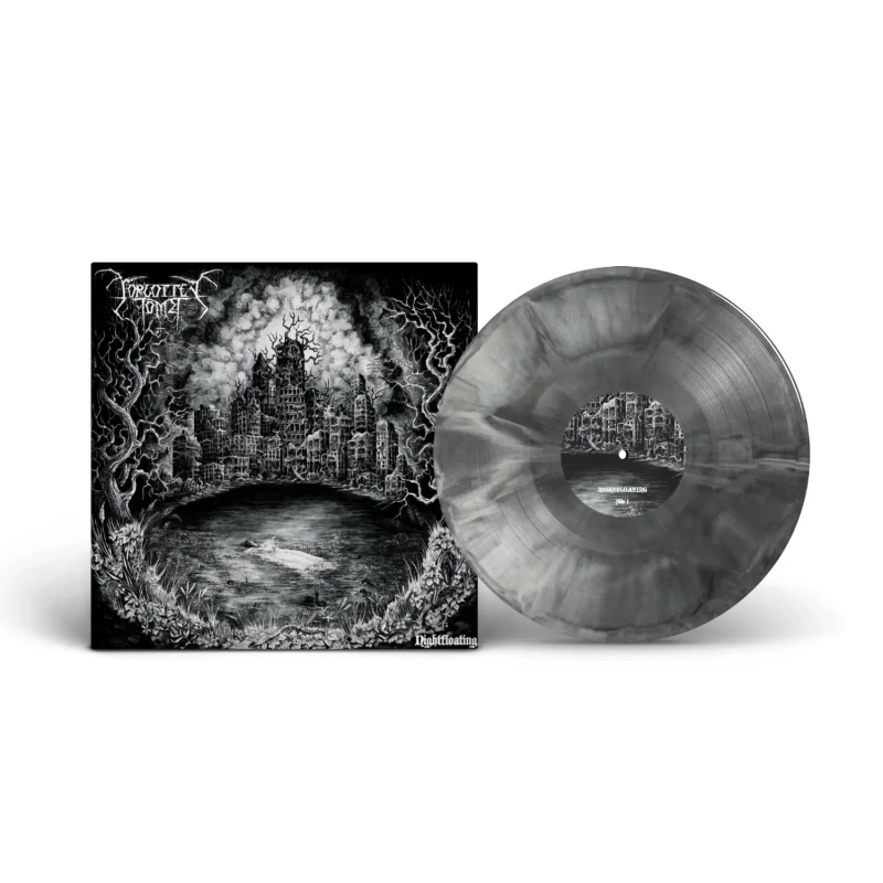 Forgotten Tomb · Nightfloating | Grey Marbled LP