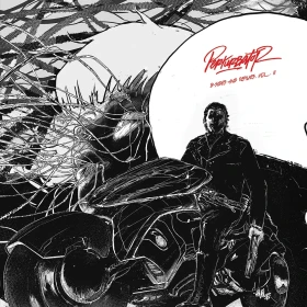PERTURBATOR · B-Sides And Remixes Vol. II | BLACK 2LP (Dark Electro/Synthwave Vinyl) · Picture 1