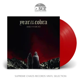 YEAR OF THE COBRA · Ash And Dust | RED LP (Doom Metal Vinyl)