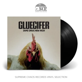 GLUECIFER · Same Drug New High | BLACK LP (Hard Rock Vinyl)