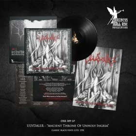 ULVDALIR · Ancient Throne Of Unholy Ingria | BLACK LP (Black Metal Vinyl) · Picture 2