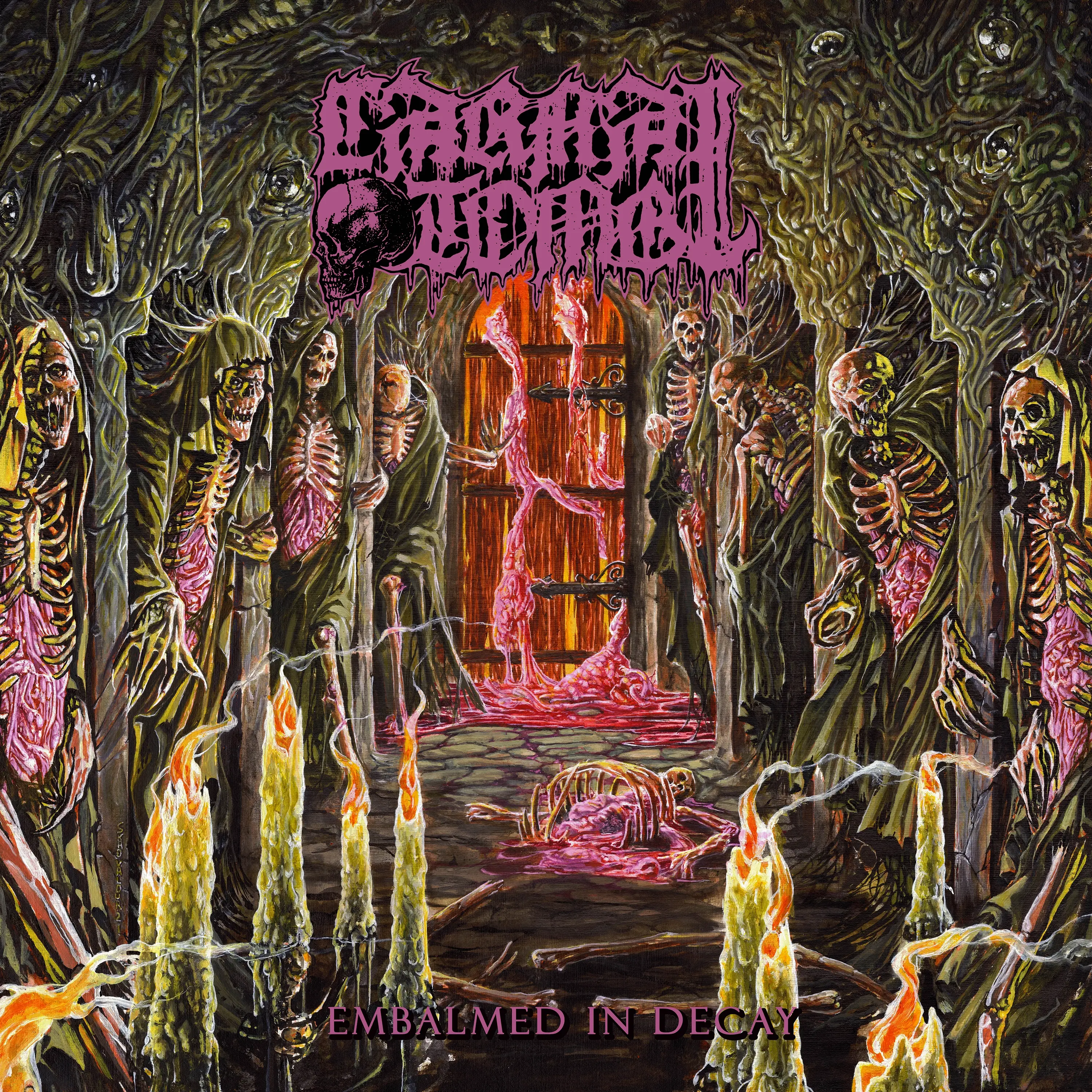 CARNAL TOMB · Embalmed In Decay | BLACK LP (Death Metal Vinyl) · Picture 2