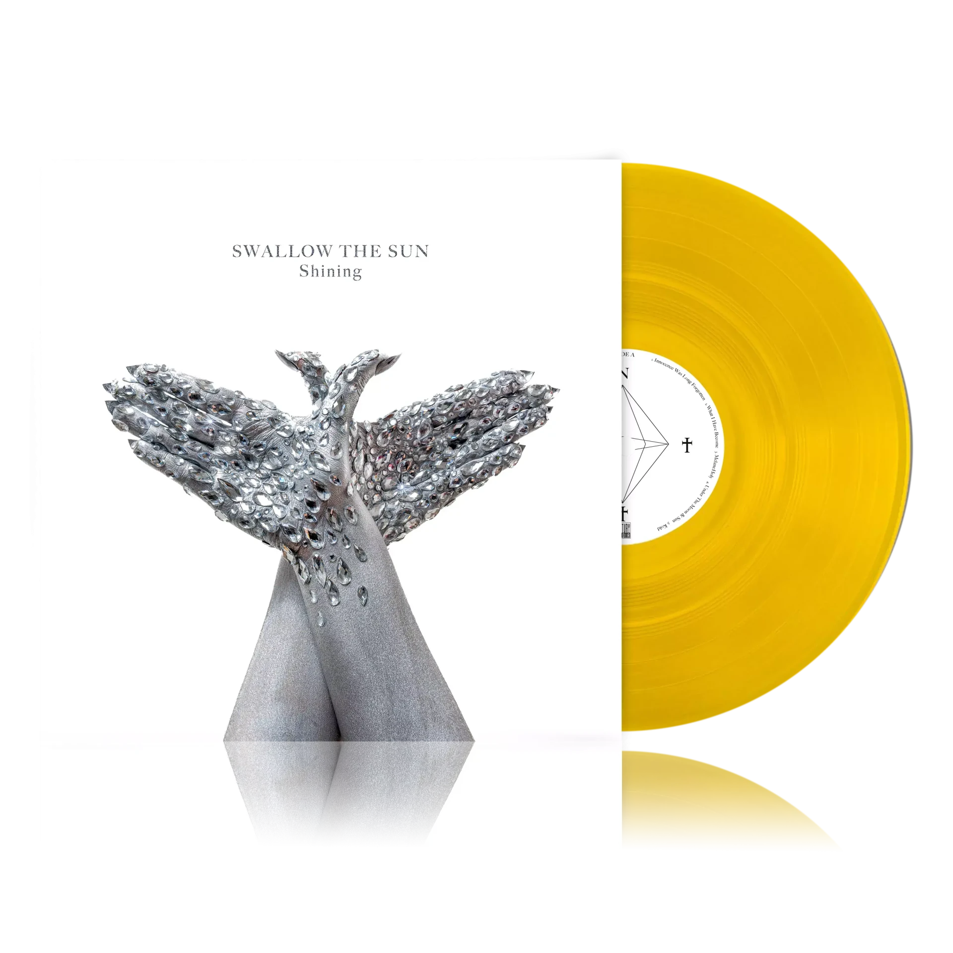SWALLOW THE SUN · Shining | TRANSPARENT SUN YELLOW LP (Death Doom Metal Vinyl)