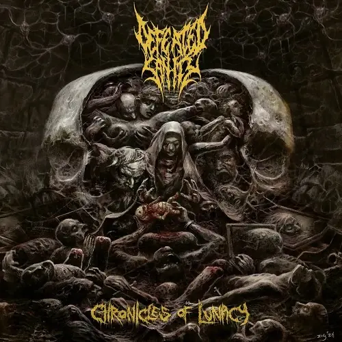 DEFEATED SANITY · Chronicles of Lunacy | BLACK LP (Death Metal/Grindcore Vinyl) · Picture 1
