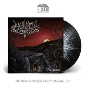 HULDER · Verbolgen | BLACK/WHITE SPLATTER LP (Black Metal Vinyl)