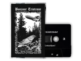 BONJOUR TRISTESSE · The World Without Us / Against Leviathan | WOODEN BLACK TAPE BOX SET (Black Metal Tapes) · Picture 3
