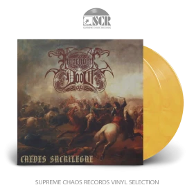 IMPENDING DOOM · Caedes Sacrilegae (The Rough Mixes) | SOFT GOLD 2LP (Black Metal/Heavy Metal/Doom Metal Vinyl)