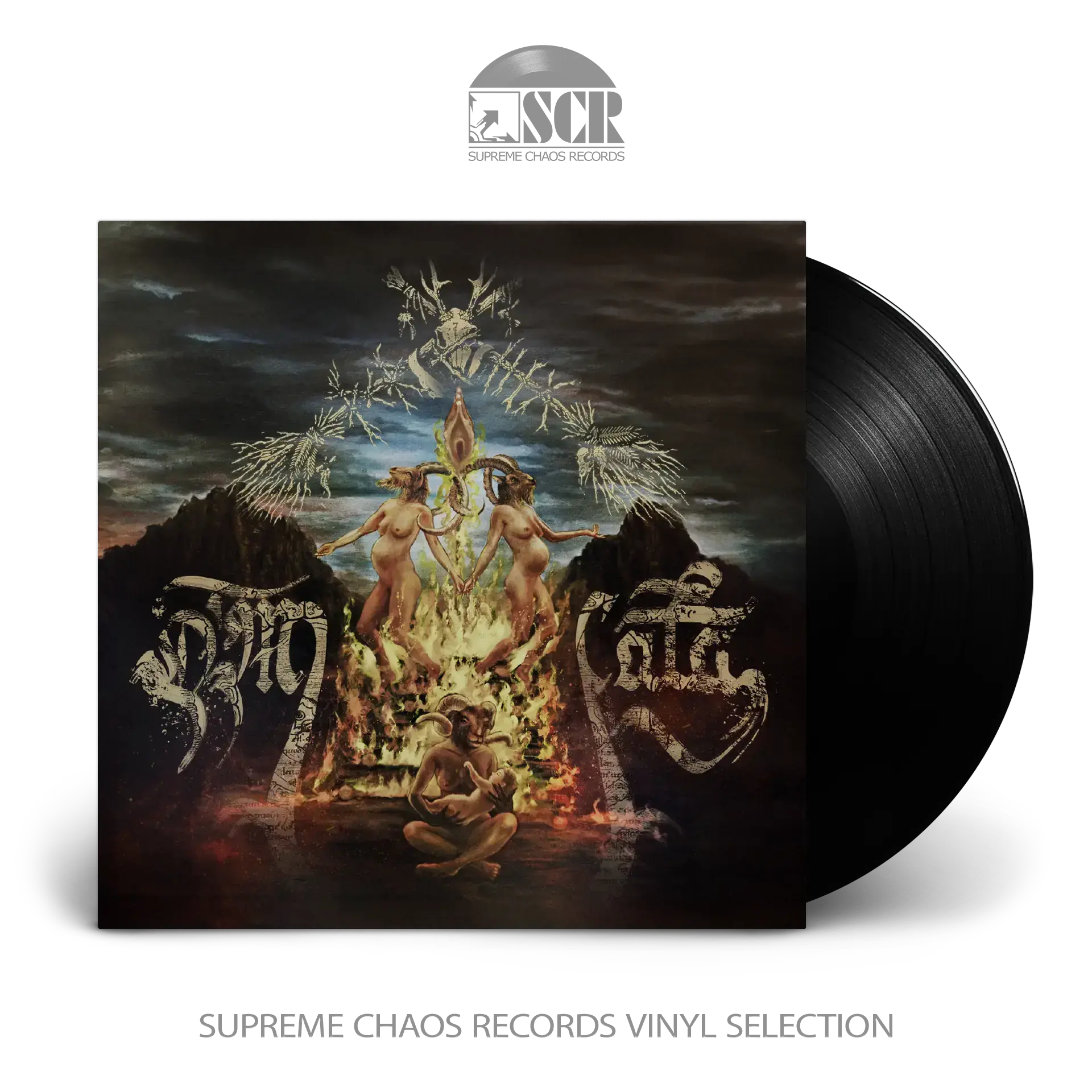 PERCHTA · D'muata | BLACK LP (Folk/Black Metal Vinyl)