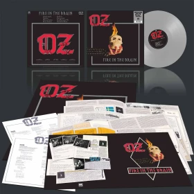 OZ · Fire in the Brain | SILVER LP (Heavy Metal Vinyl) · Picture 2