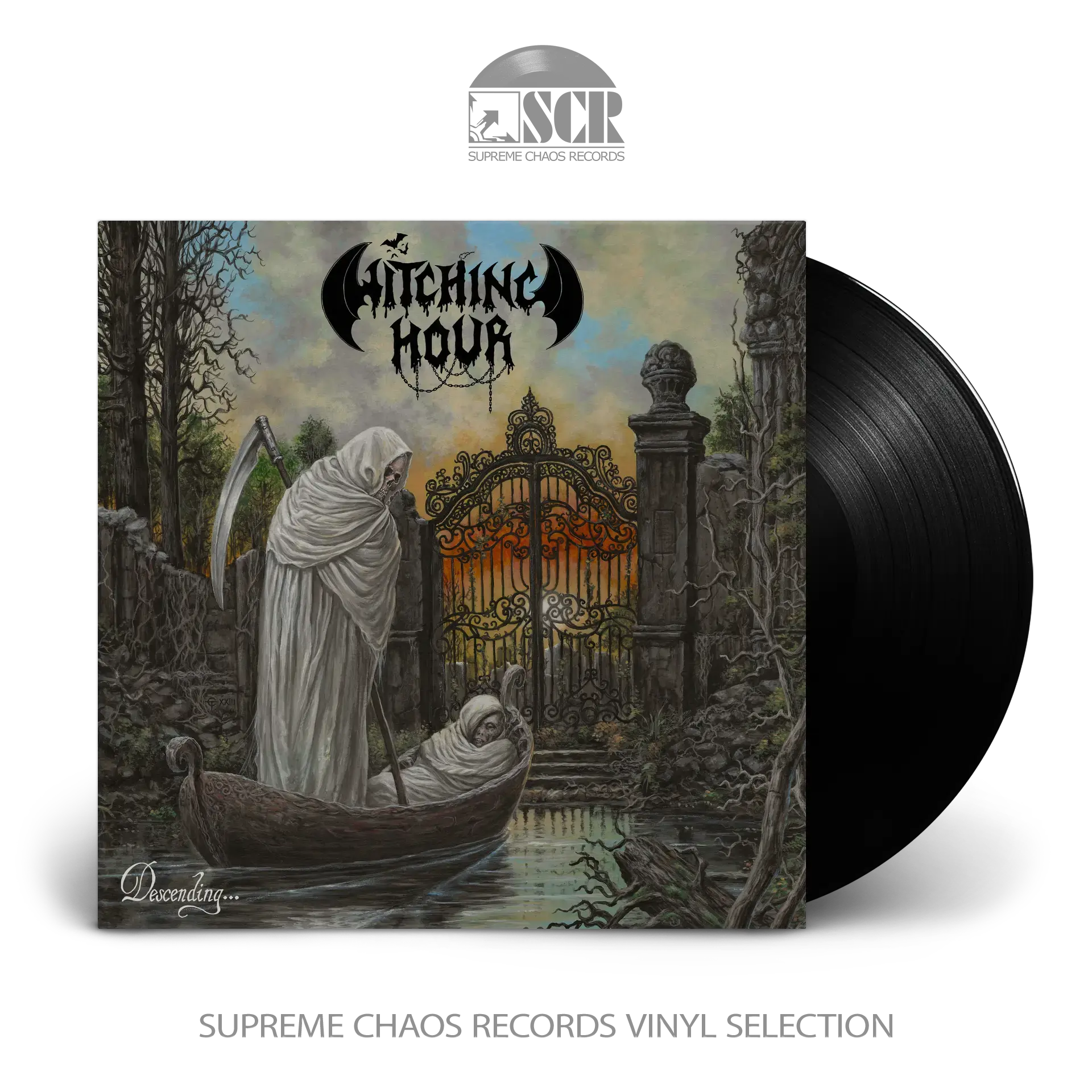 WITCHING HOUR - Descending... Where Time Has Ceased To Exist [BLACK LP] (Thrash Metal Vinyl)