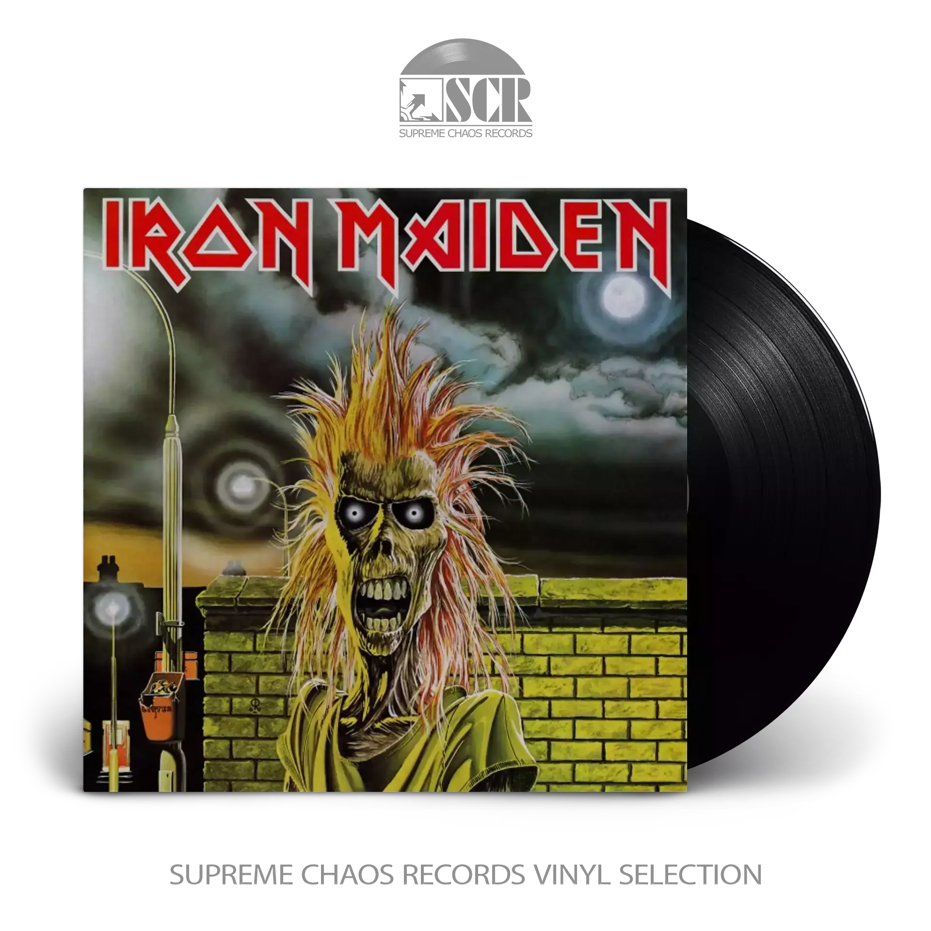 IRON MAIDEN - Iron Maiden (Remastered) · BLACK LP (Heavy Metal Vinyl)