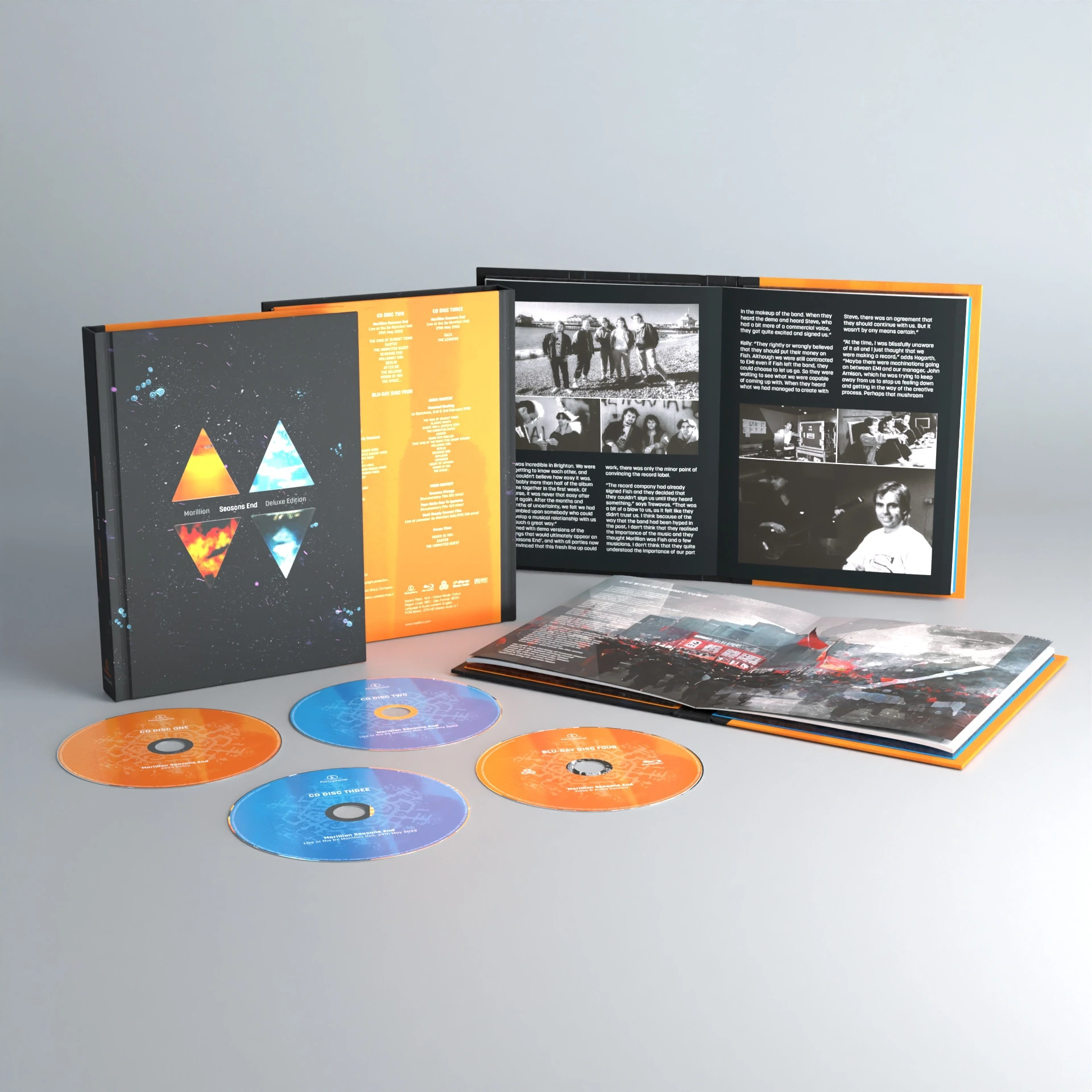 MARILLION · Seasons End | 3CDBLURAY (Progressive Rock CDs)