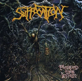 SUFFOCATION · Pierced From Within | TRANSPARENT BLUE LP (Death Metal Vinyl) · Picture 1