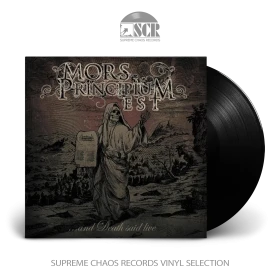 MORS PRINCIPIUM EST · And Death Said Live | BLACK LP (Melodic Death Metal Vinyl)