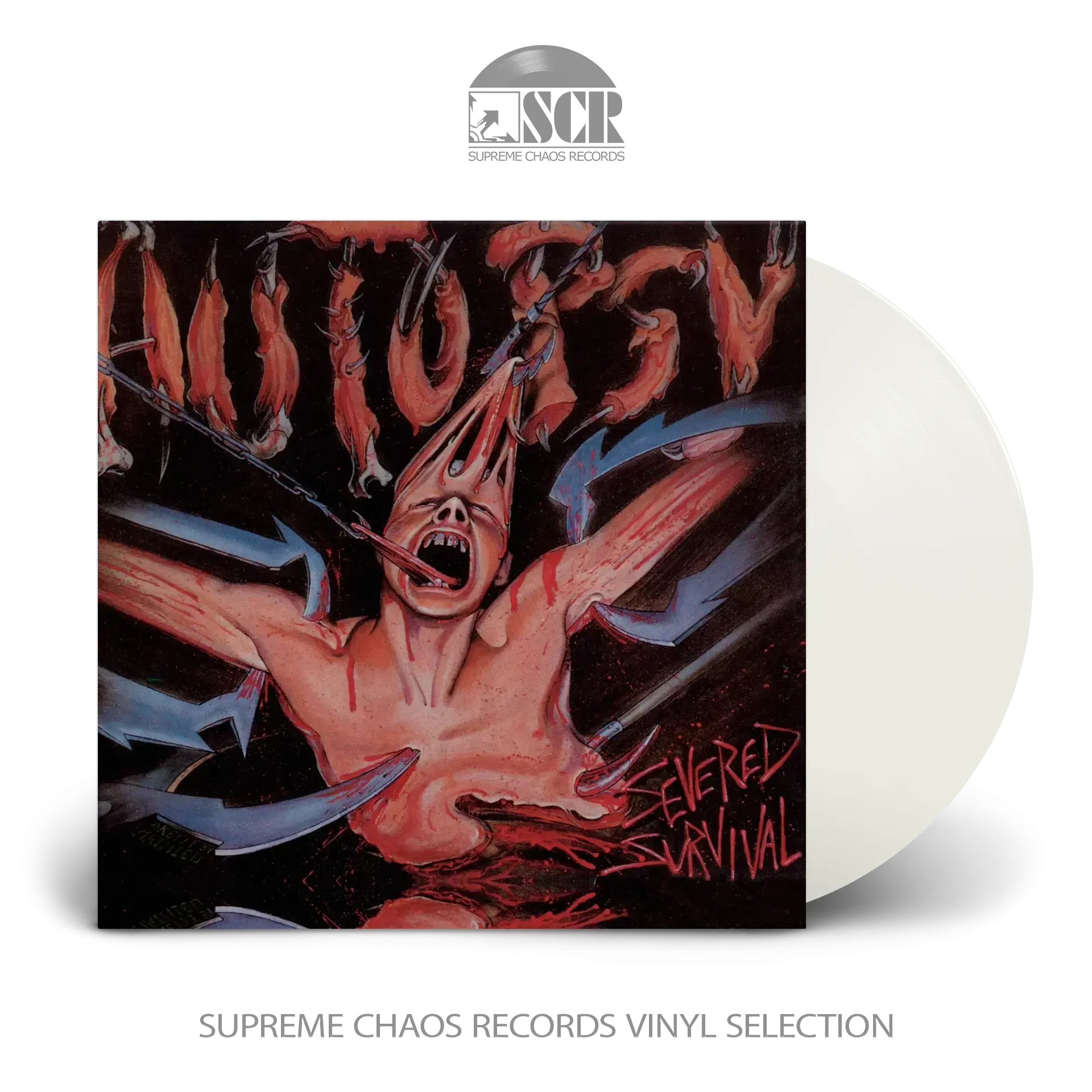 AUTOPSY · Severed Survival | CLEAR LP (Death Metal Vinyl)