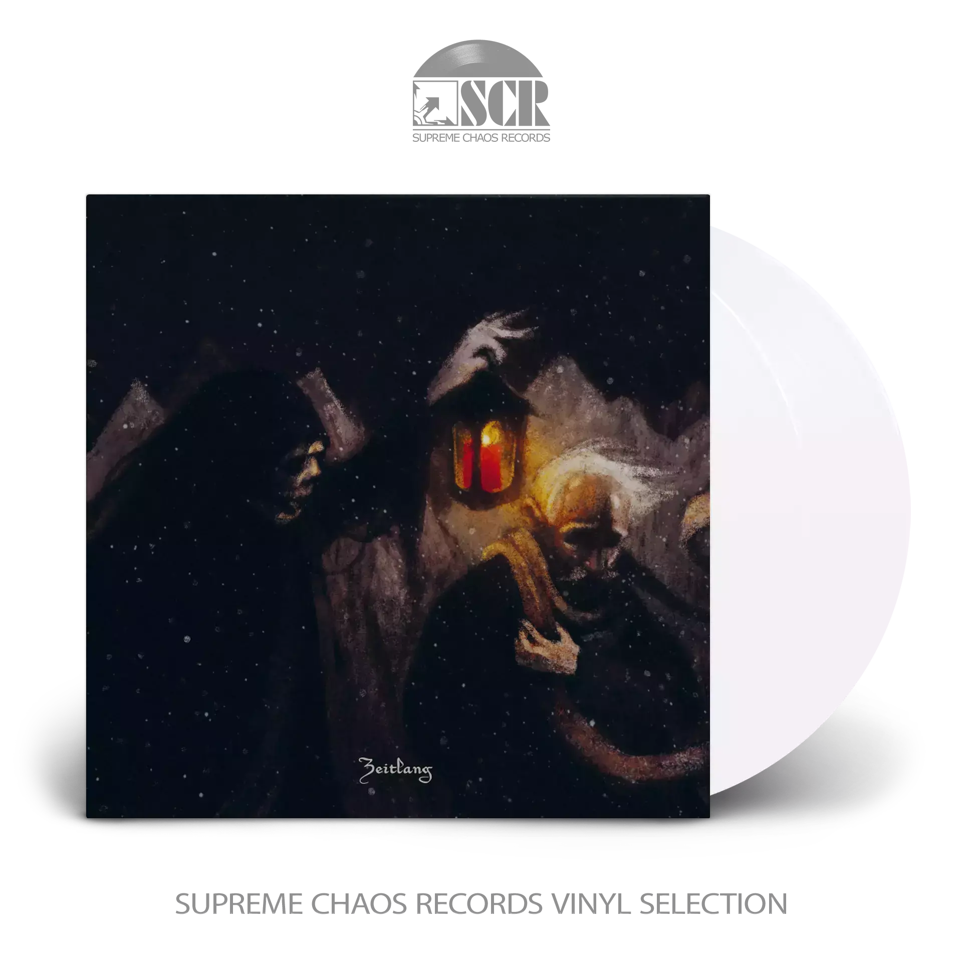 GRÀB · Zeitlang | WHITE 2LP (Black Metal Vinyl)