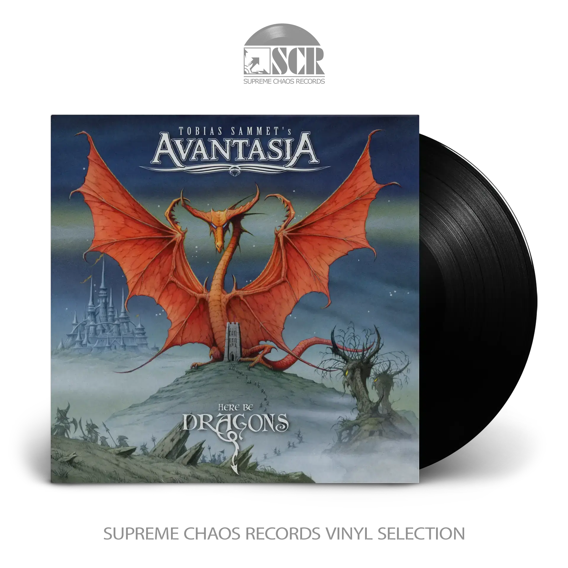 AVANTASIA · Here Be Dragons | BLACK LP (Symphonic Metal Vinyl)