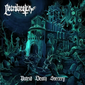 NECROWRETCH · Putrid Death Sorcery | SEA BLUE LP (Death Metal Vinyl) · Picture 1