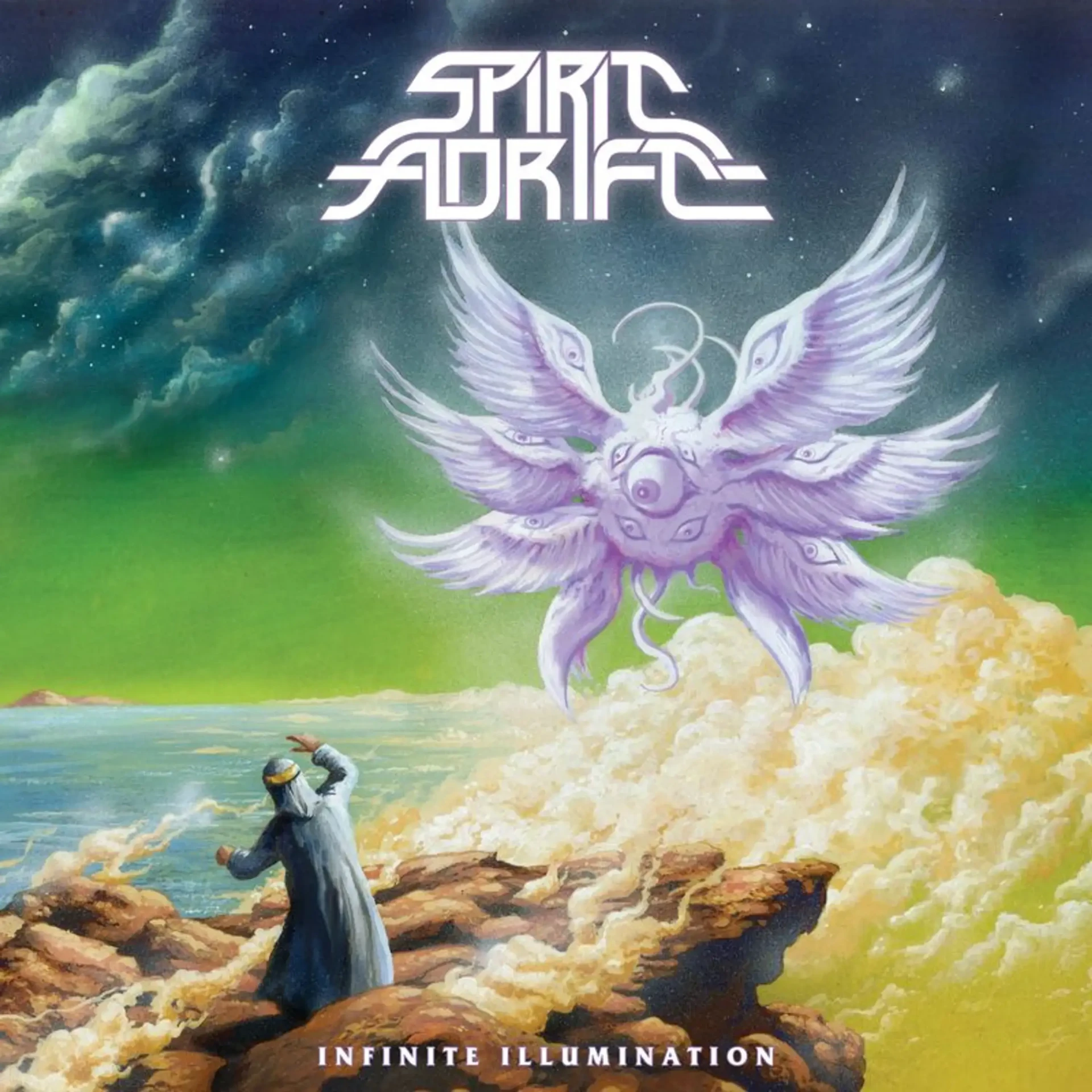 SPIRIT ADRIFT · Infinite Illumination | NEON GREEN LP (Hard Rock/Heavy Metal Vinyl) · Picture 1