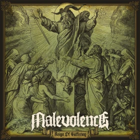 MALEVOLENCE · Reign Of Suffering (Re-Issue 2023) | TRANSPARENT GREEN VINYL (Hardcore Vinyl) · Picture 1