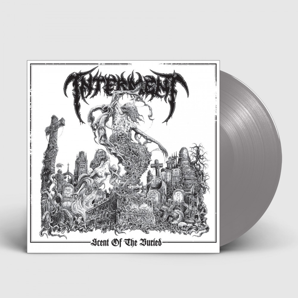 INTERMENT · Scent Of The Buried | SILVER LP (Death Metal Vinyl)