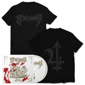 THRONEHAMMER · Slay | Kill | Erase | T-SHIRT+DIGIPAK CD (Doom Metal/Epic Metal/Death Metal/Heavy Metal CDs)