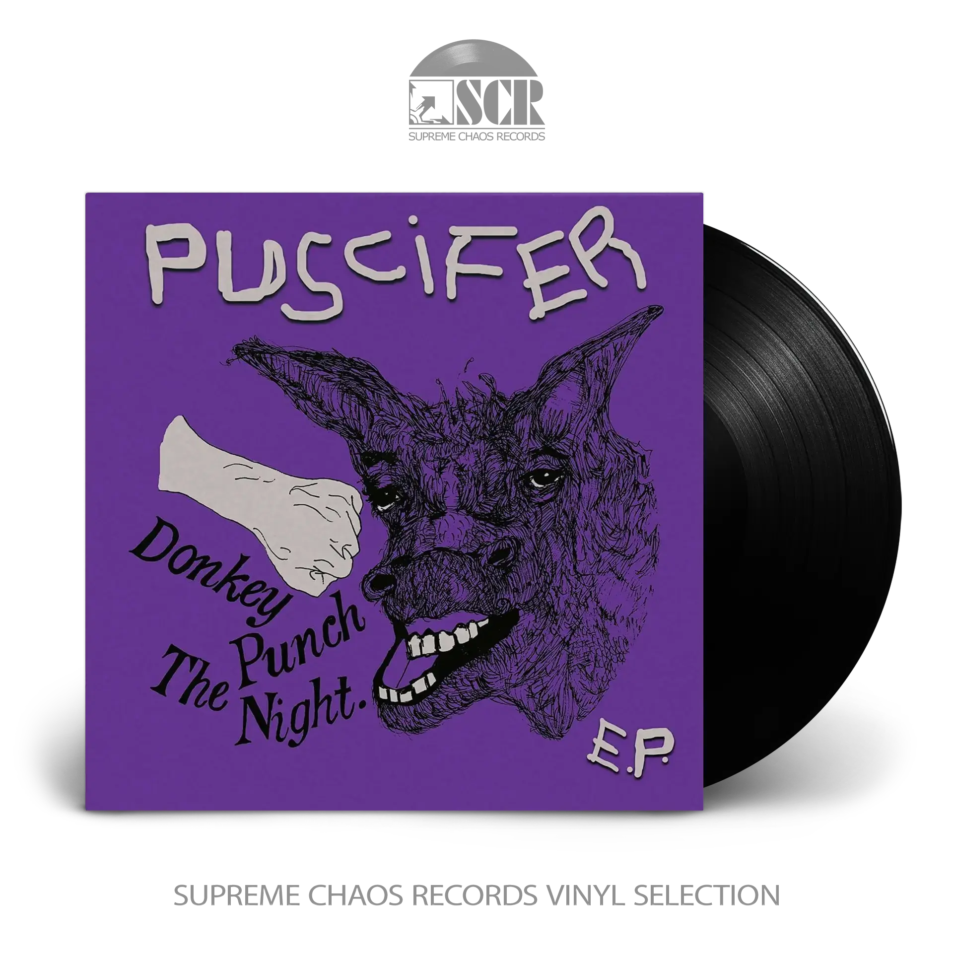 PUSCIFER - Donkey Punch The Night EP [BLACK LP] (Hard Rock Vinyl)