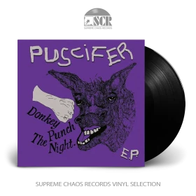 PUSCIFER - Donkey Punch The Night EP [BLACK LP] (Hard Rock Vinyl)