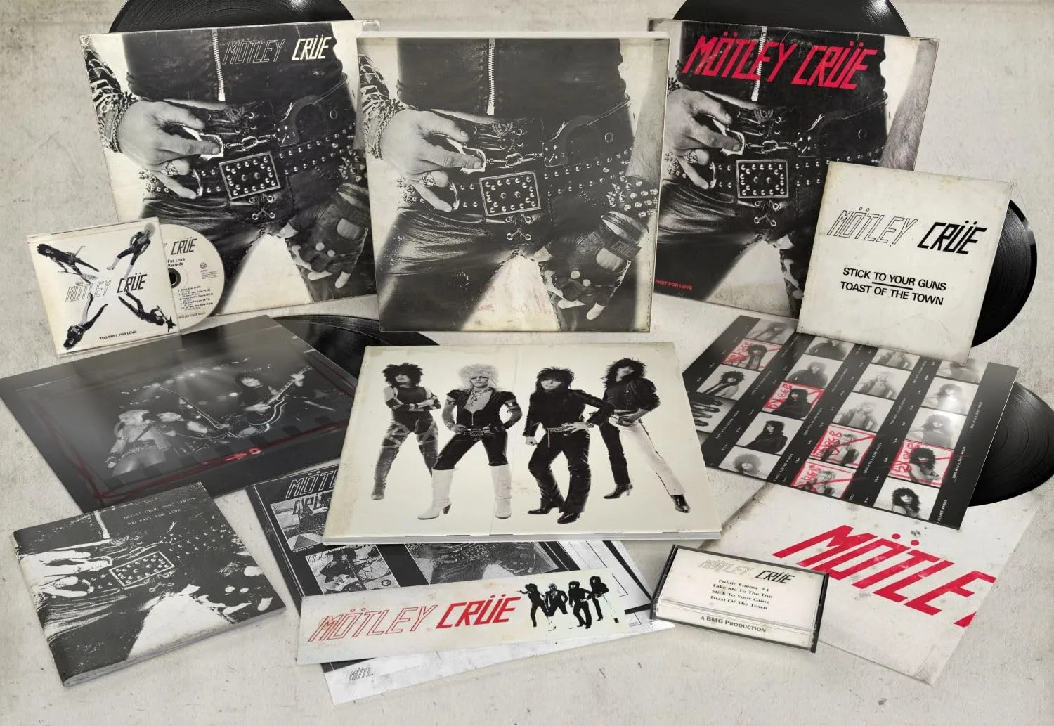 MÖTLEY CRÜE · Too Fast For Love (45th Anniversary) | LP BOX SET (Hard Rock Vinyl)