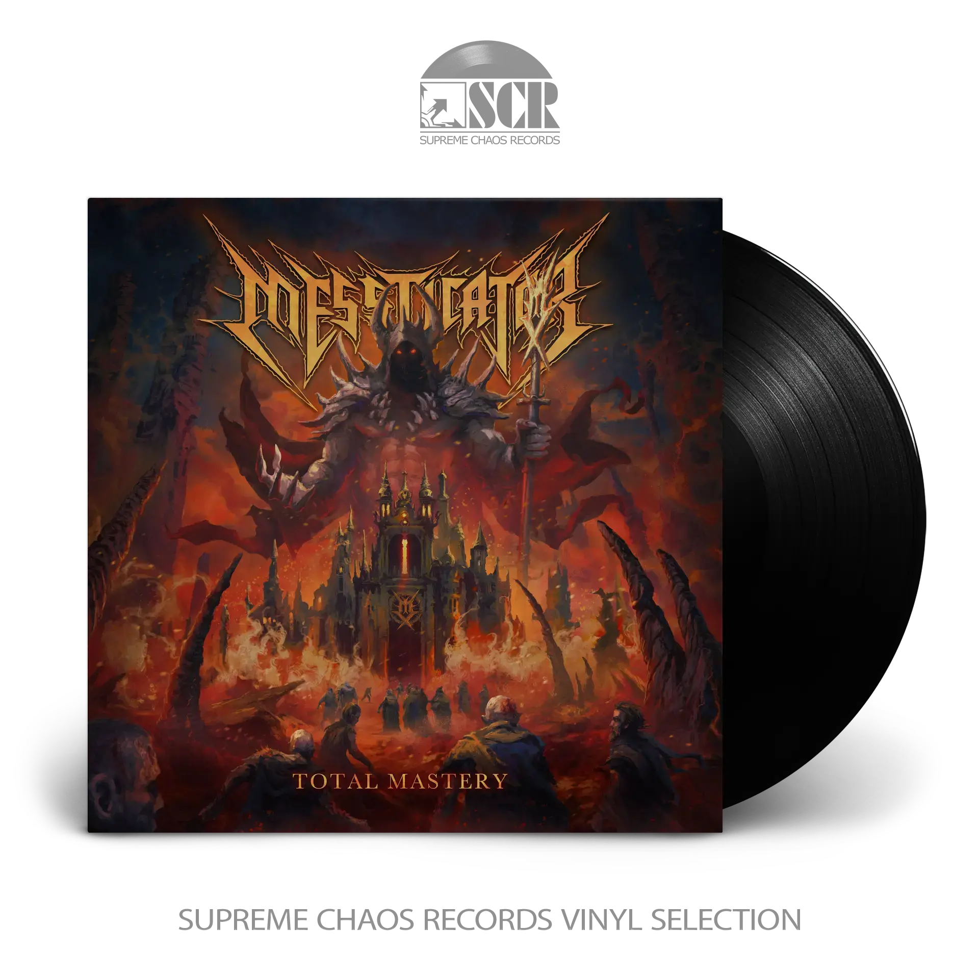 MESSTICATOR · Total Mastery | BLACK LP (Death Metal/Thrash Metal Vinyl)