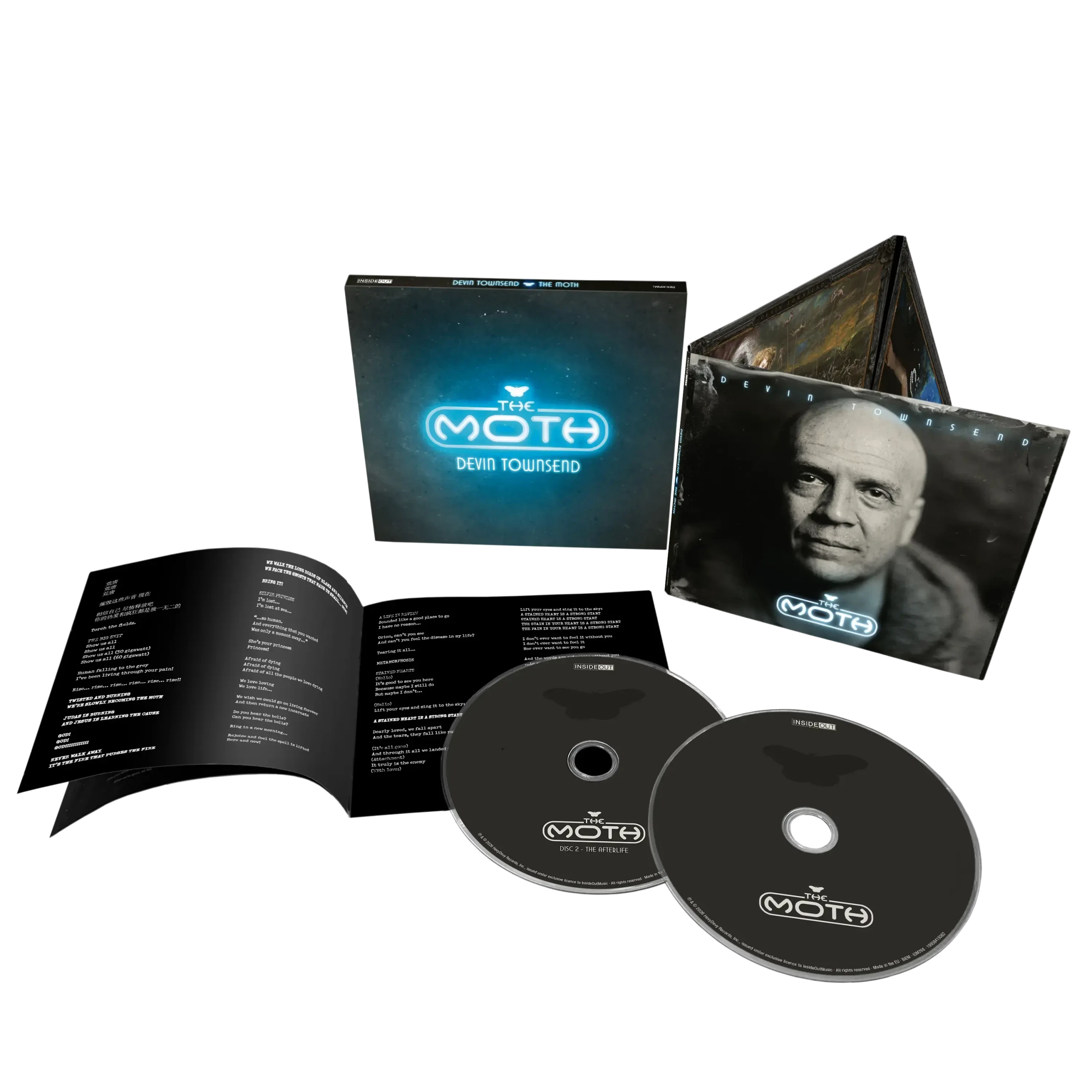 DEVIN TOWNSEND · The Moth | O-CARD 2CD (Progressive Metal CDs)