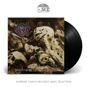 REEK · Death Is Something There Between | BLACK LP (Death Metal Vinyl)