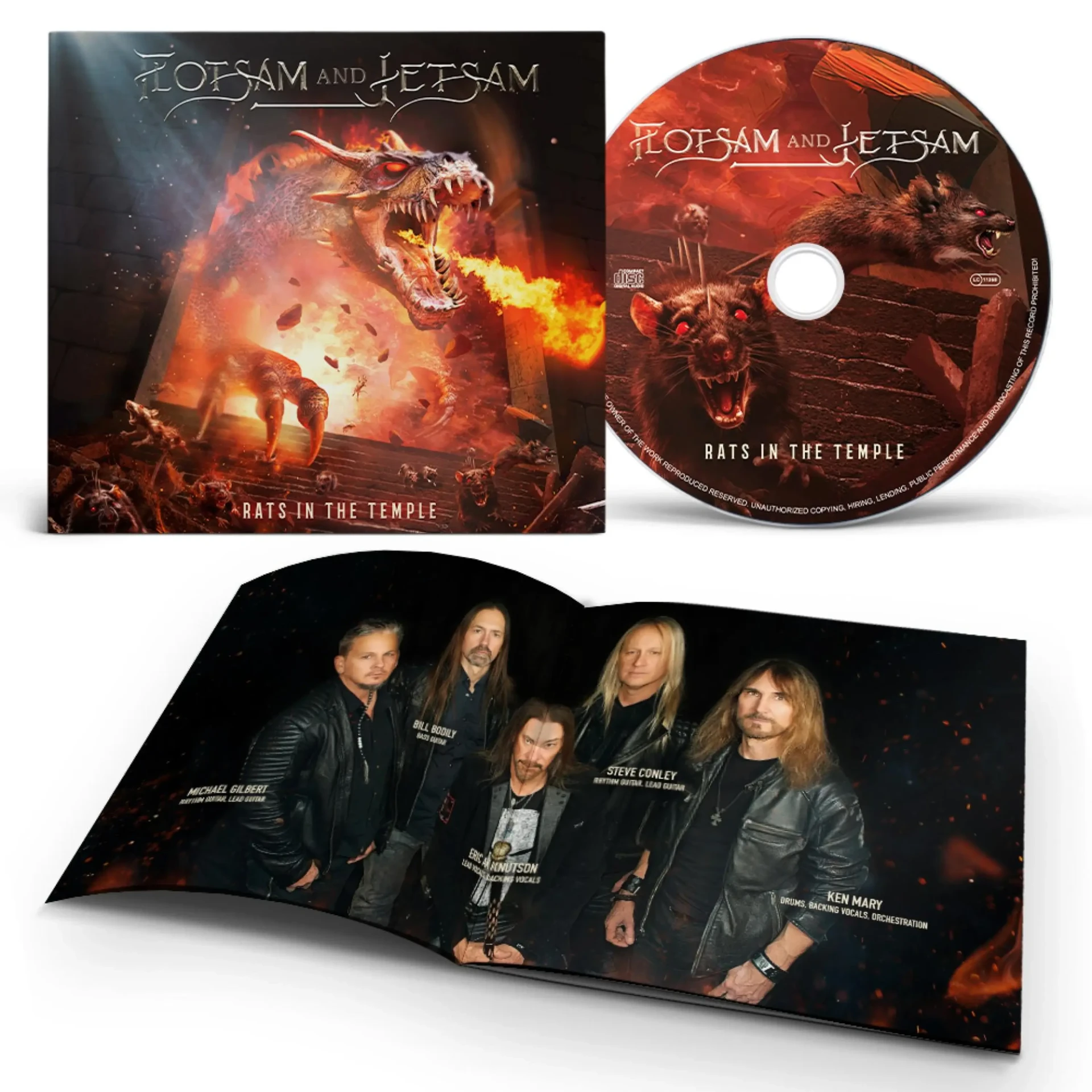 FLOTSAM AND JETSAM · Rats In The Temple | DIGISLEEVE CD (Thrash Metal CDs) · Picture 2
