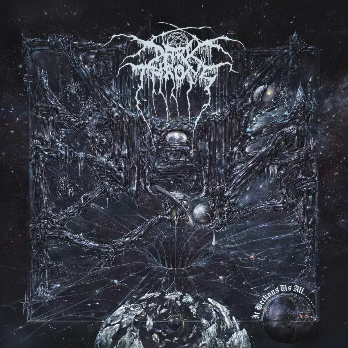DARKTHRONE · It Beckons Us All | GREY MARBLED LP (Black Metal Vinyl) · Picture 1