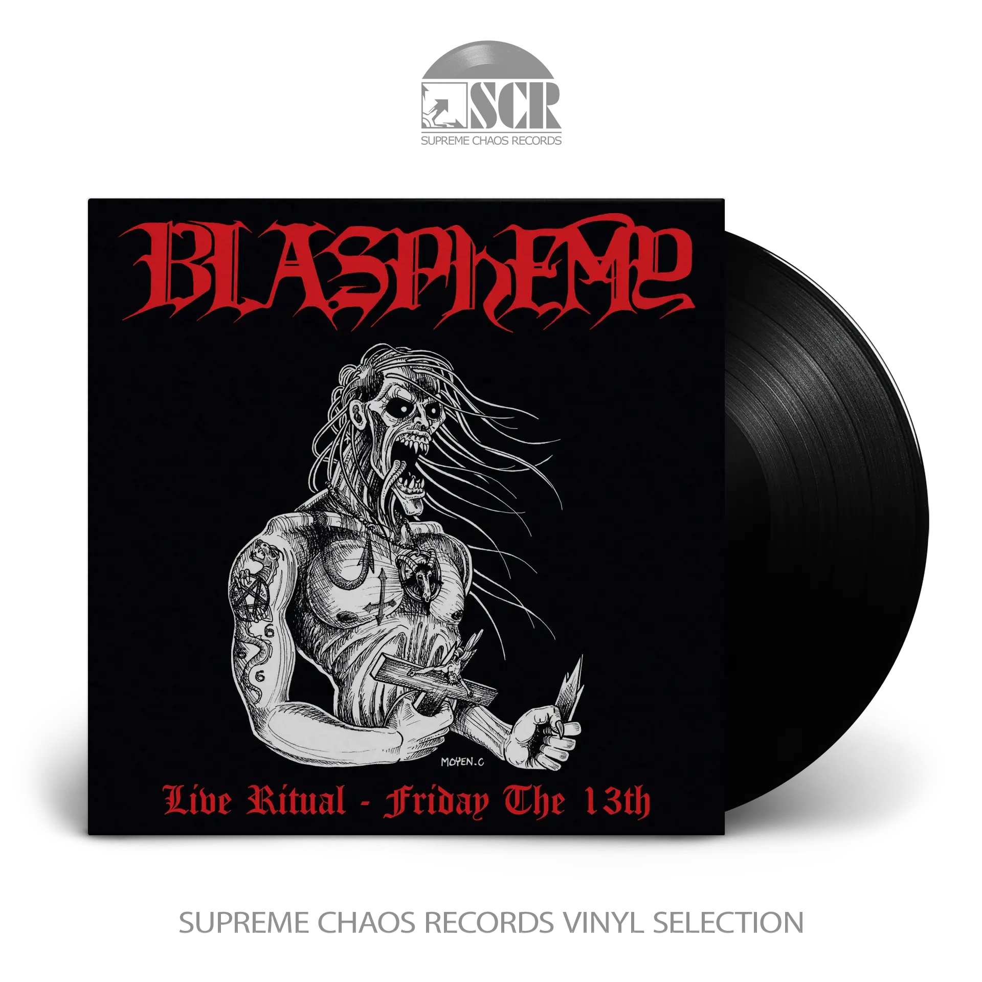 BLASPHEMY · Live Ritual: Friday the 13th | BLACK LP (Black Metal Vinyl)