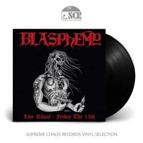 BLASPHEMY · Live Ritual: Friday the 13th | BLACK LP (Black Metal Vinyl)