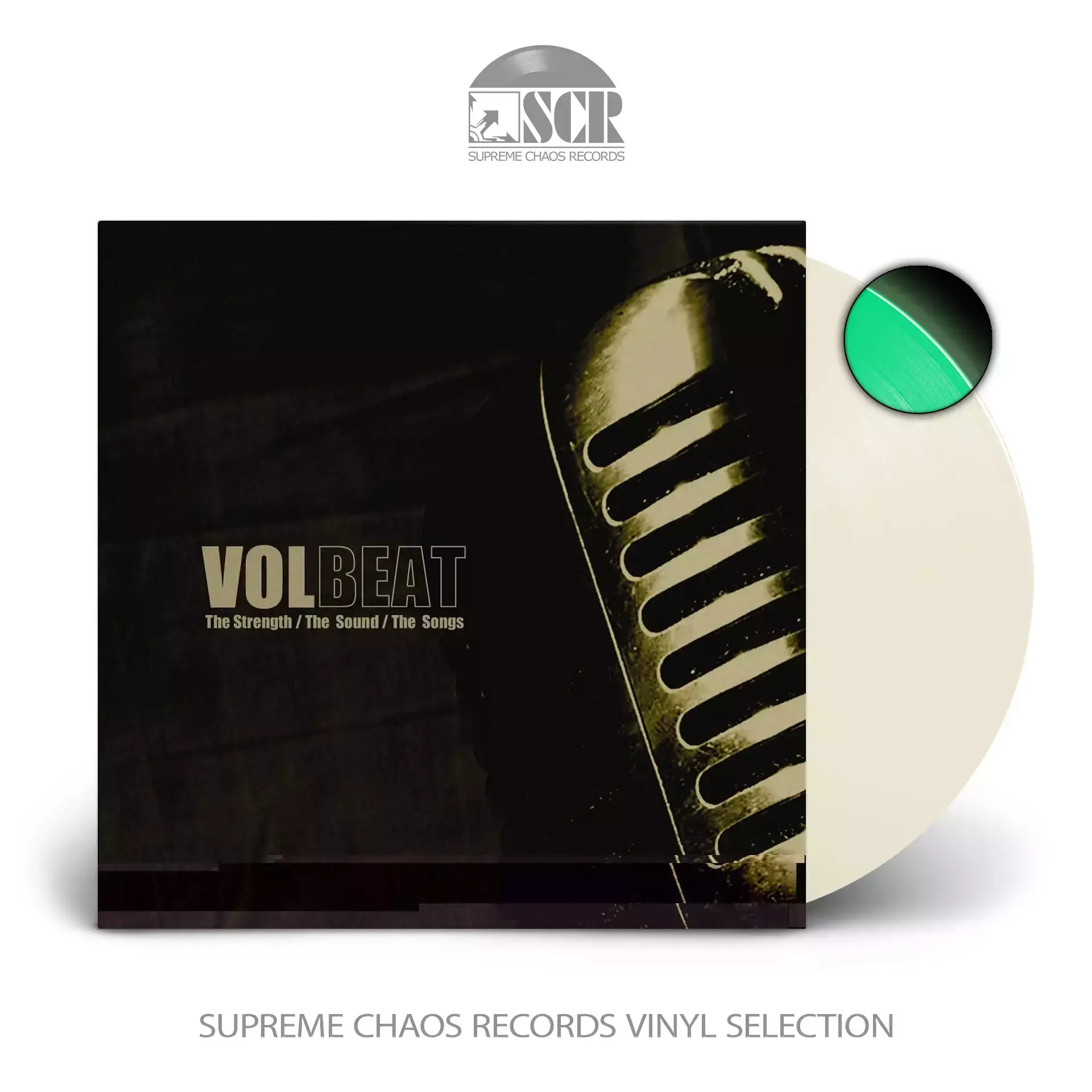 VOLBEAT - The Strength / The Sound / The Songs · GLOW IN DARK LP (Hard Rock Vinyl)