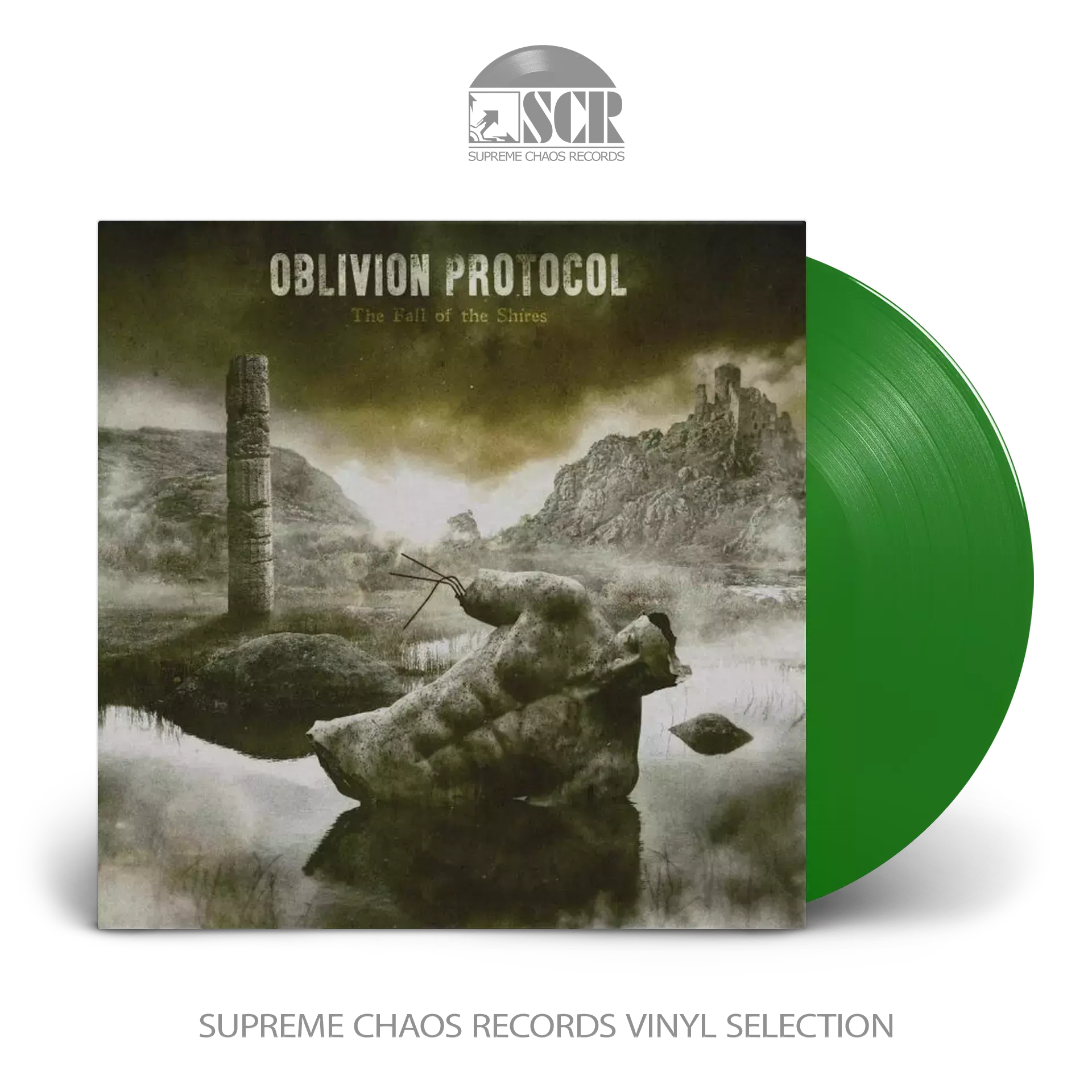 OBLIVION PROTOCOL · The Fall of the Shires | GREEN LP (Progressive Metal Vinyl)