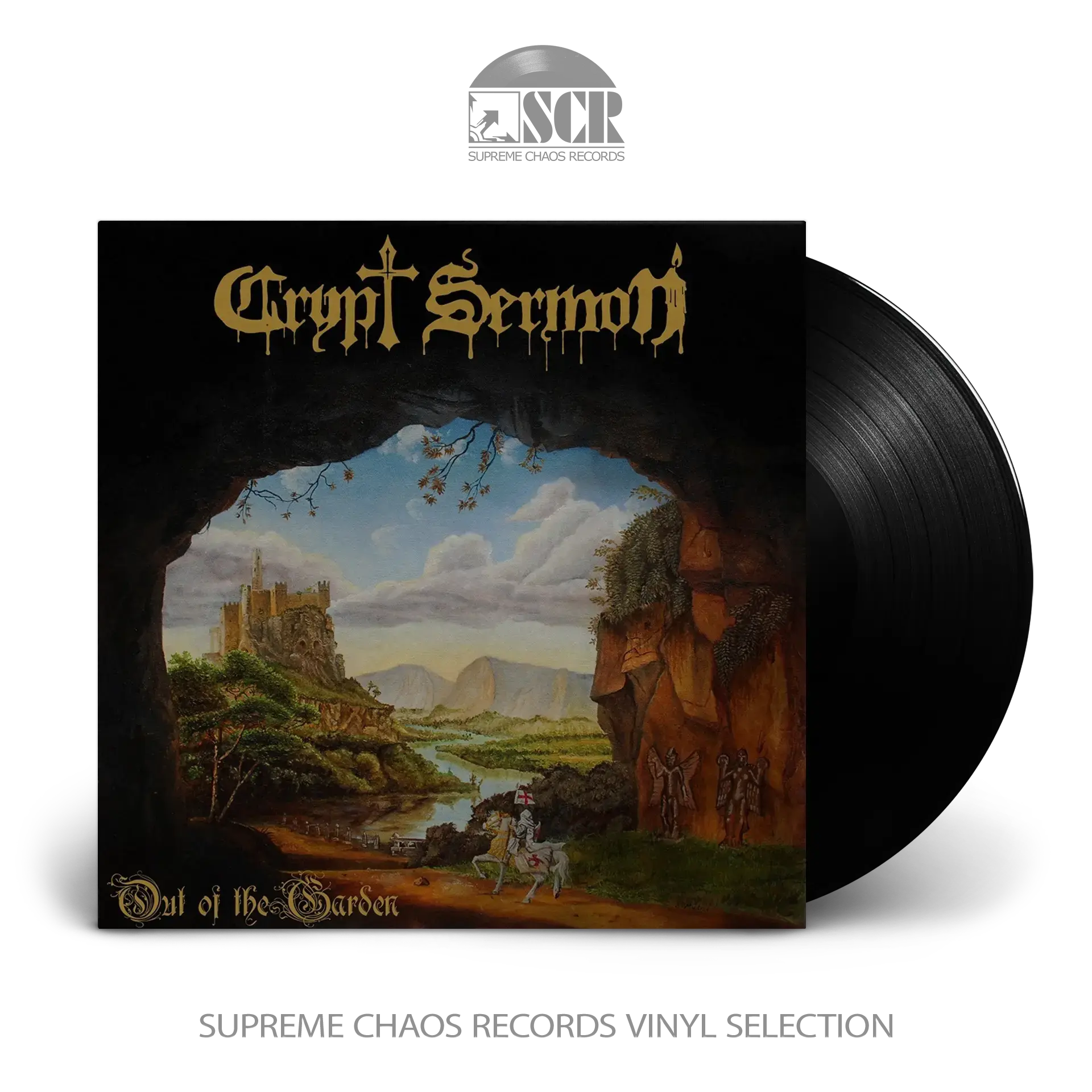 CRYPT SERMON - Out of the Garden (Re-Release) [BLACK LP] (Doom Metal Vinyl)