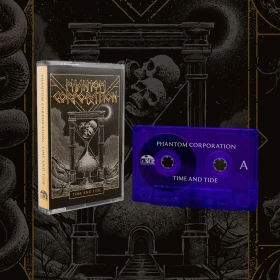 PHANTOM CORPORATION · Time And Tide | TRANSPARENT PURPLE TAPE (Thrash Metal/D-Beat/Death Metal Tapes) · Picture 2