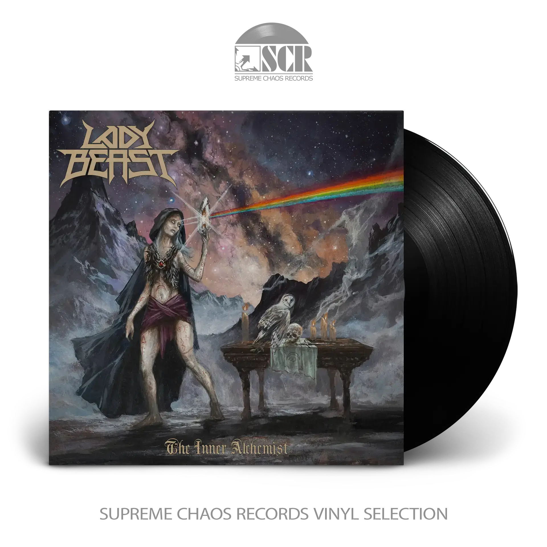 LADY BEAST - The Inner Alchemist · BLACK LP (Heavy Metal Vinyl)