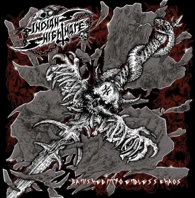 INDIAN NIGHTMARE · Banished into Endless Chaos | SILVER LP (Heavy Metal Vinyl) · Picture 1