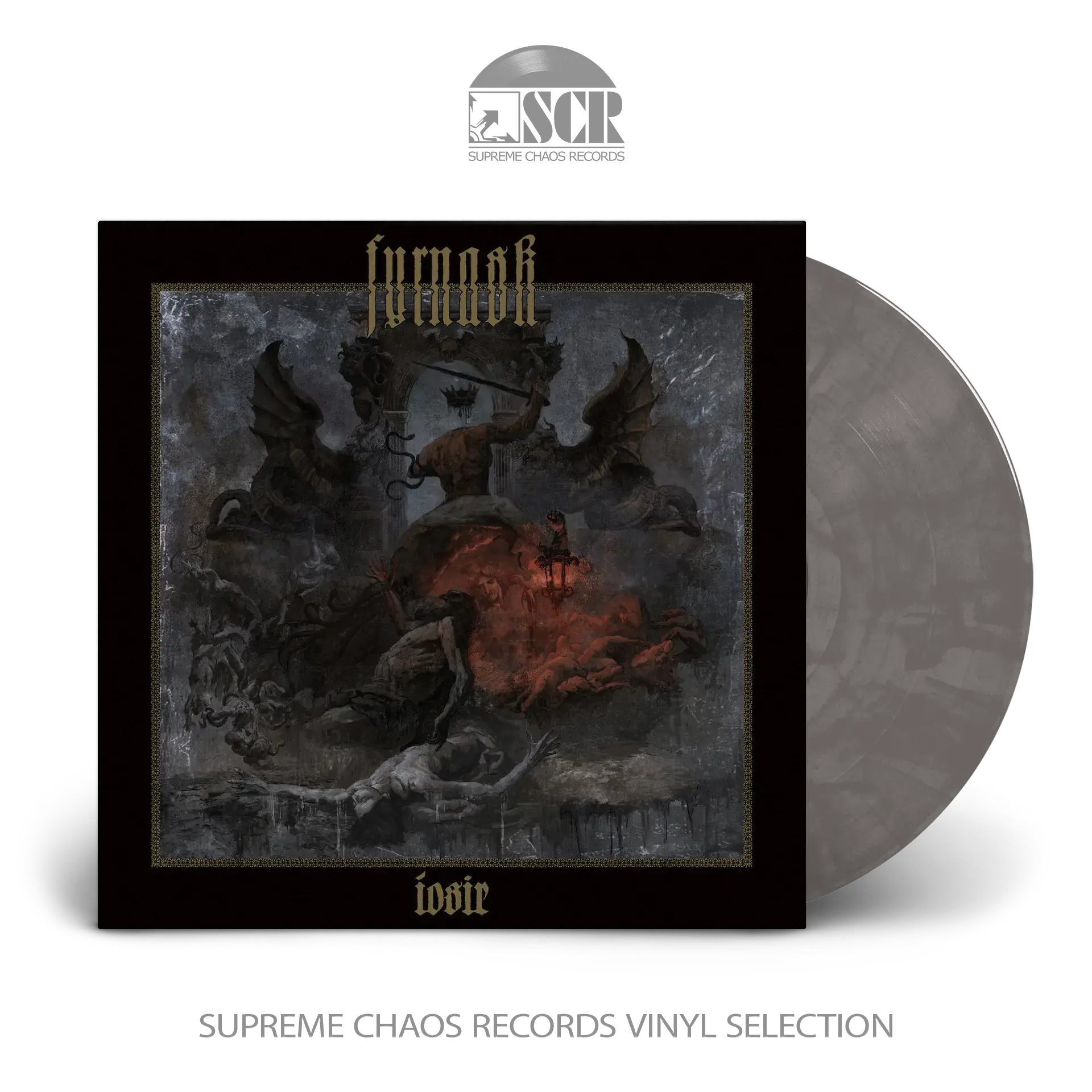 FYRNASK · Íosir | SMOKE LP (Black Metal Vinyl)